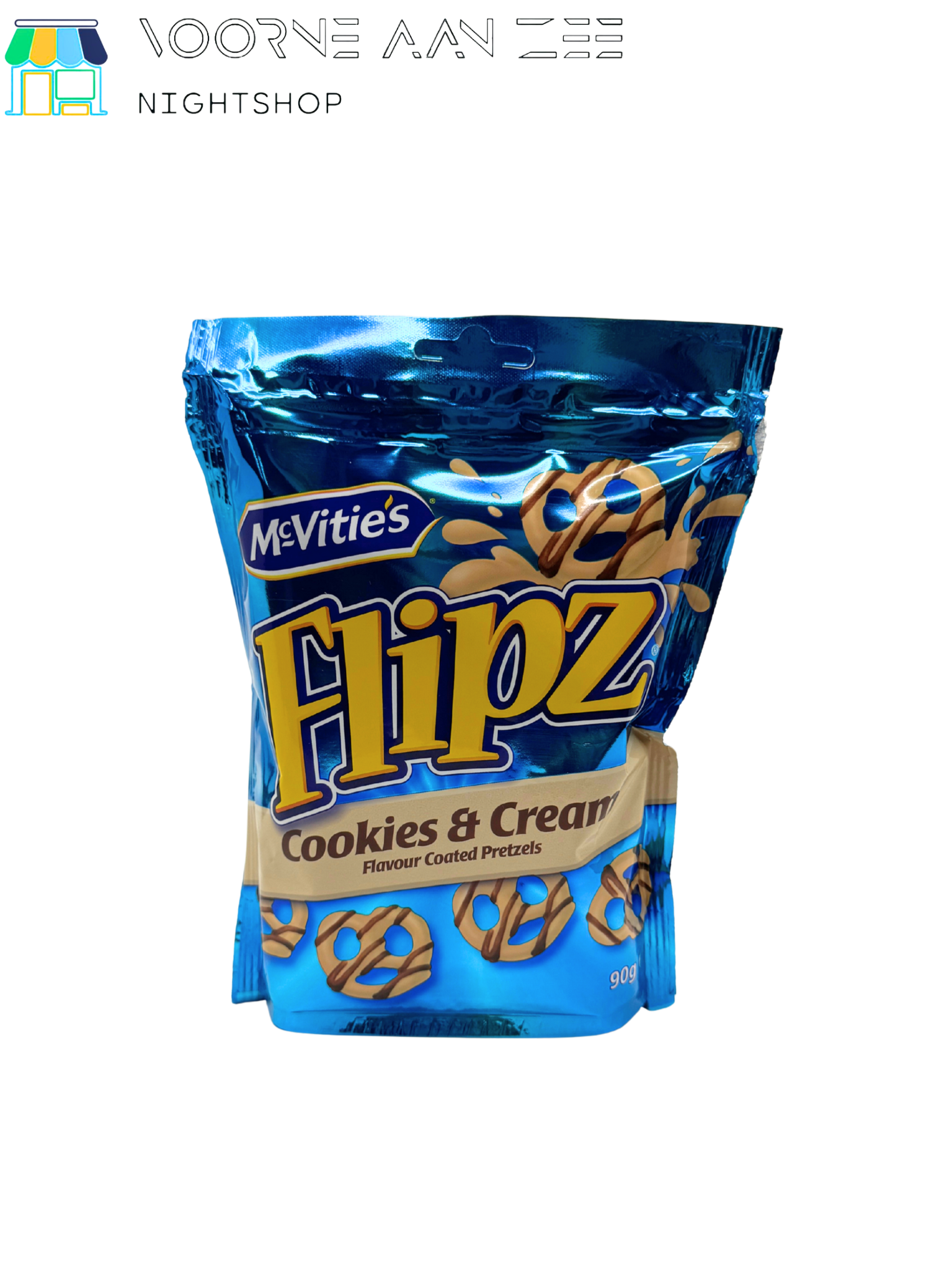 Flipz Cookies & Cream