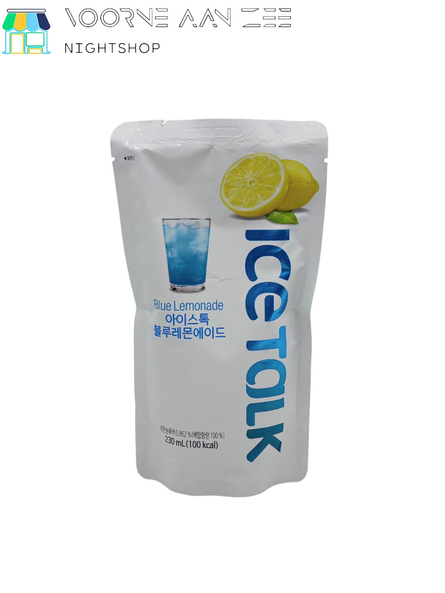 Ice Talk Blue Lemonade