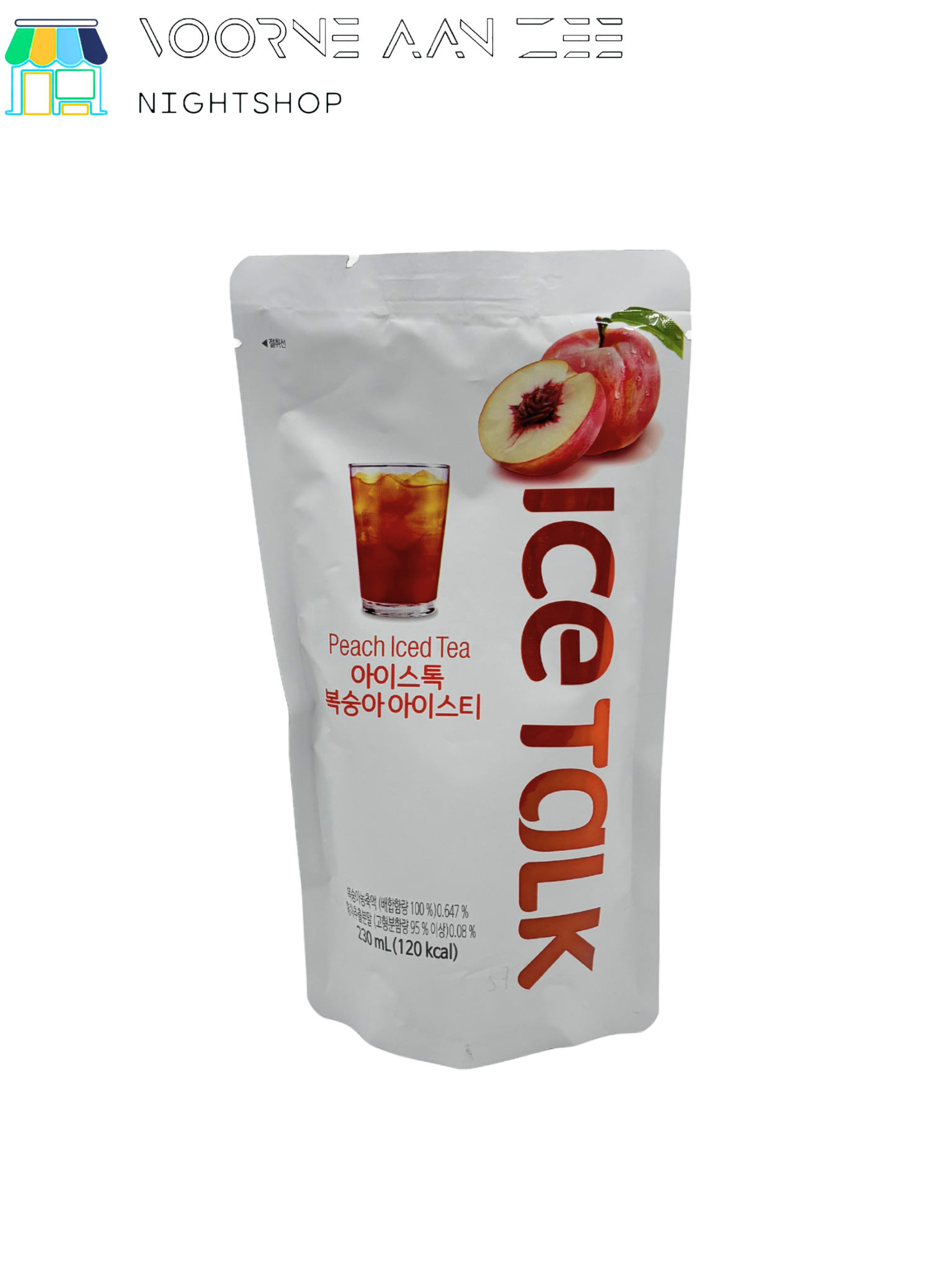 Ice Talk Peach Iced Tea