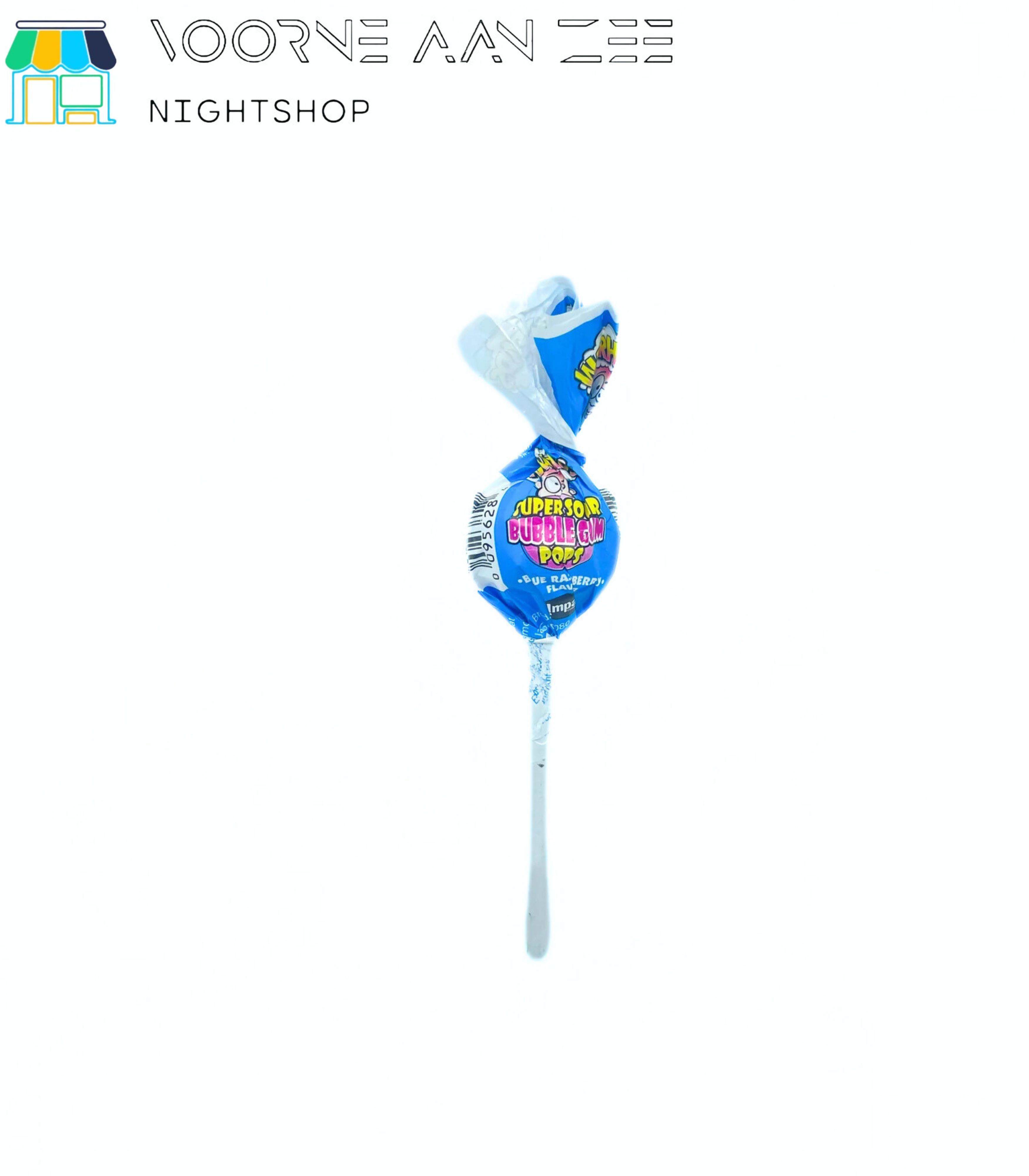 Warheads Super Sour Lolly Blue Raspberry