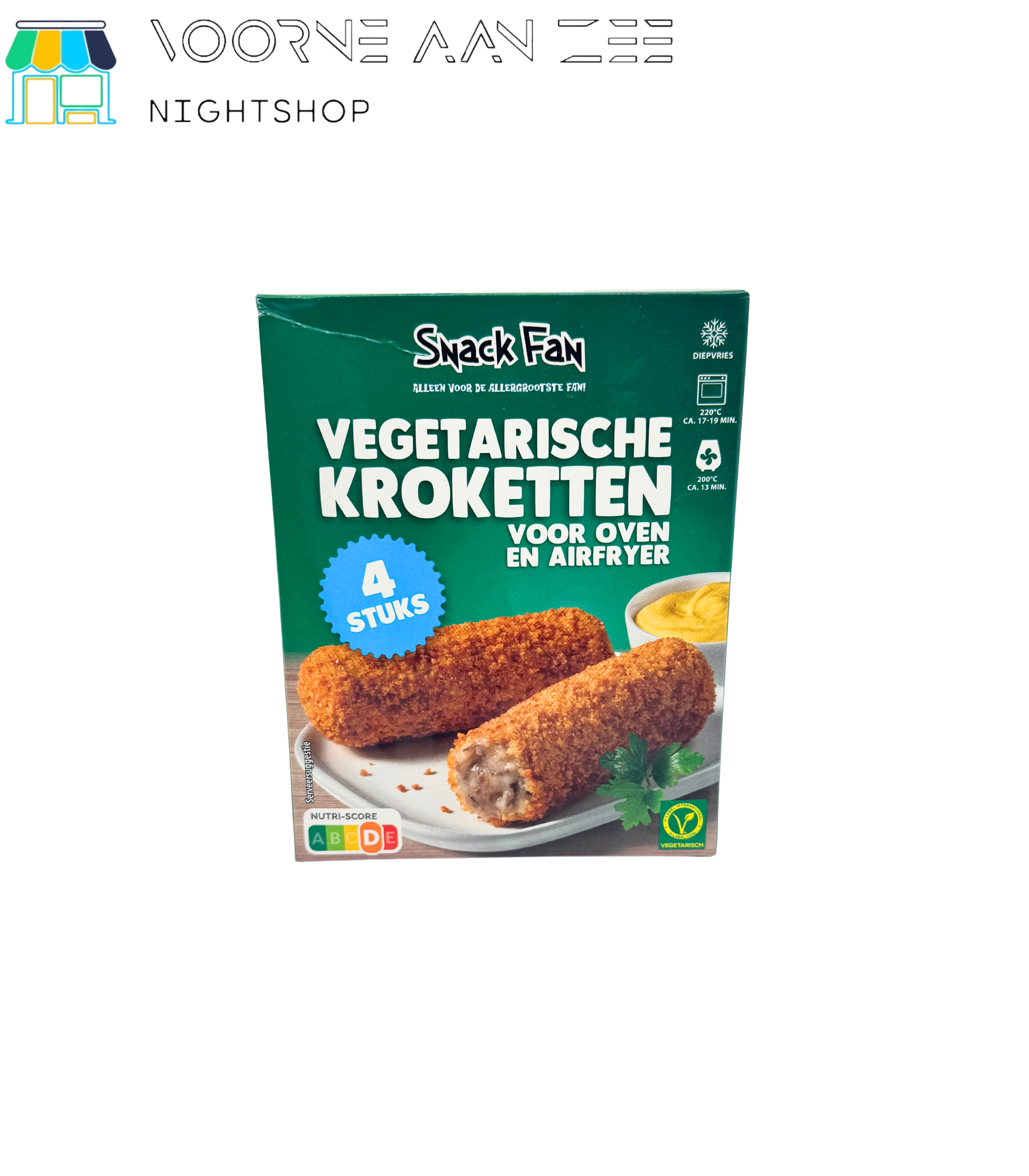 Vegetarische Kroketten ( 4 stuks )